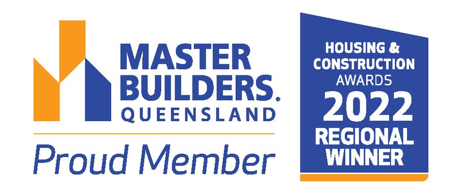 Master Builders Queensland, Proud Member, 2022 Housing & Construction Awards Regional Winner